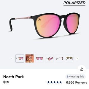 Brand new Blenders sunglasses 
Never wore 
Rose gold theatre 
Polarized